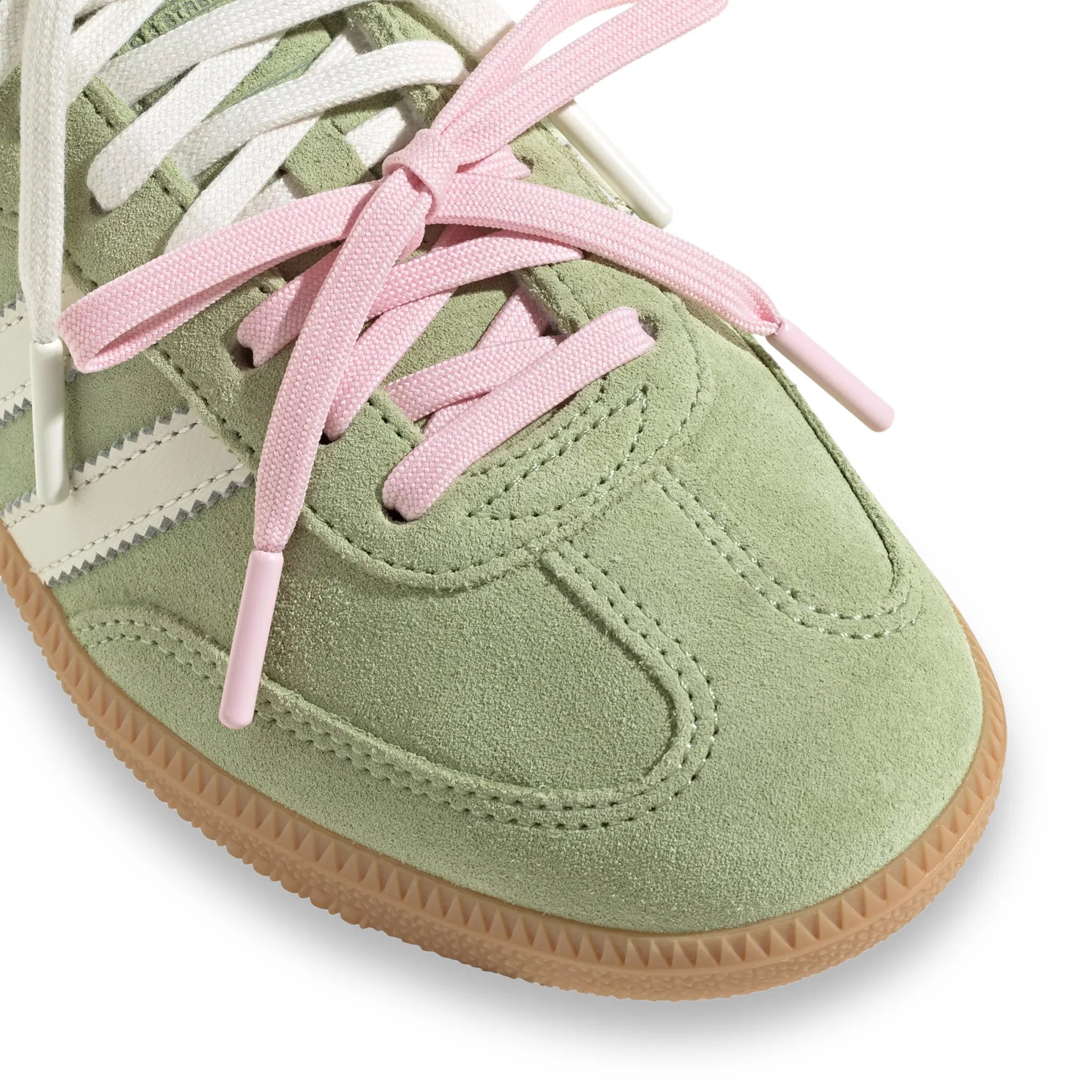 Upper View of Adidas Samba OG Molly Mae Matcha KH8706